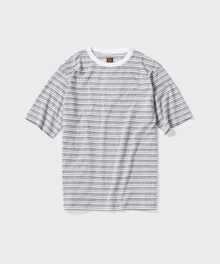 BATONER 25SS HAND DRAWING BORDER T-SHIRT